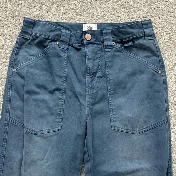 BDG Slate Blue Casual Pants - Picture 2 of 5